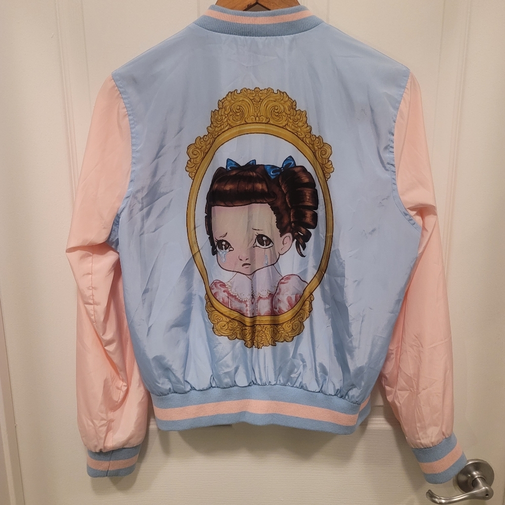 CRY BABY Melanie Martinez zip-up varsity style jacket